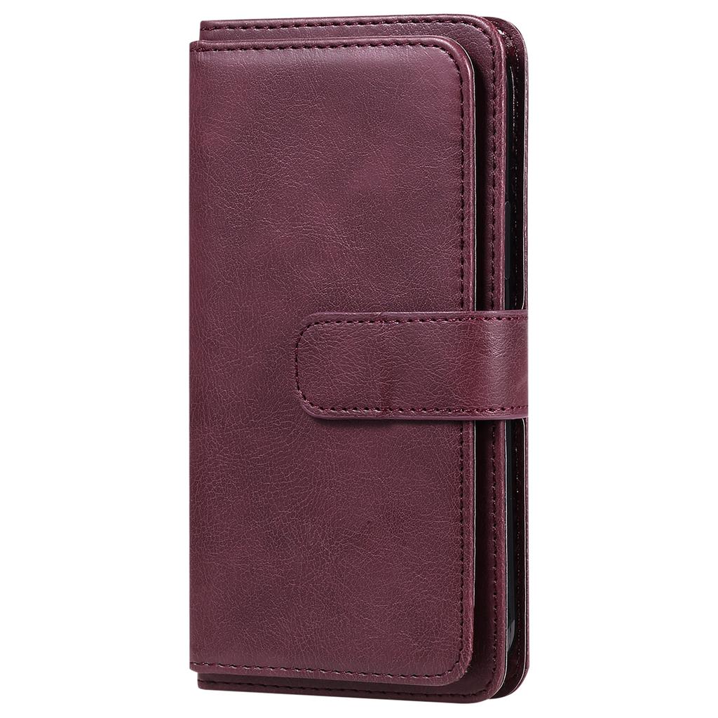 For Samsung Galaxy A36 5G Leather Case with 10 Card Holder Phone Cover Stand