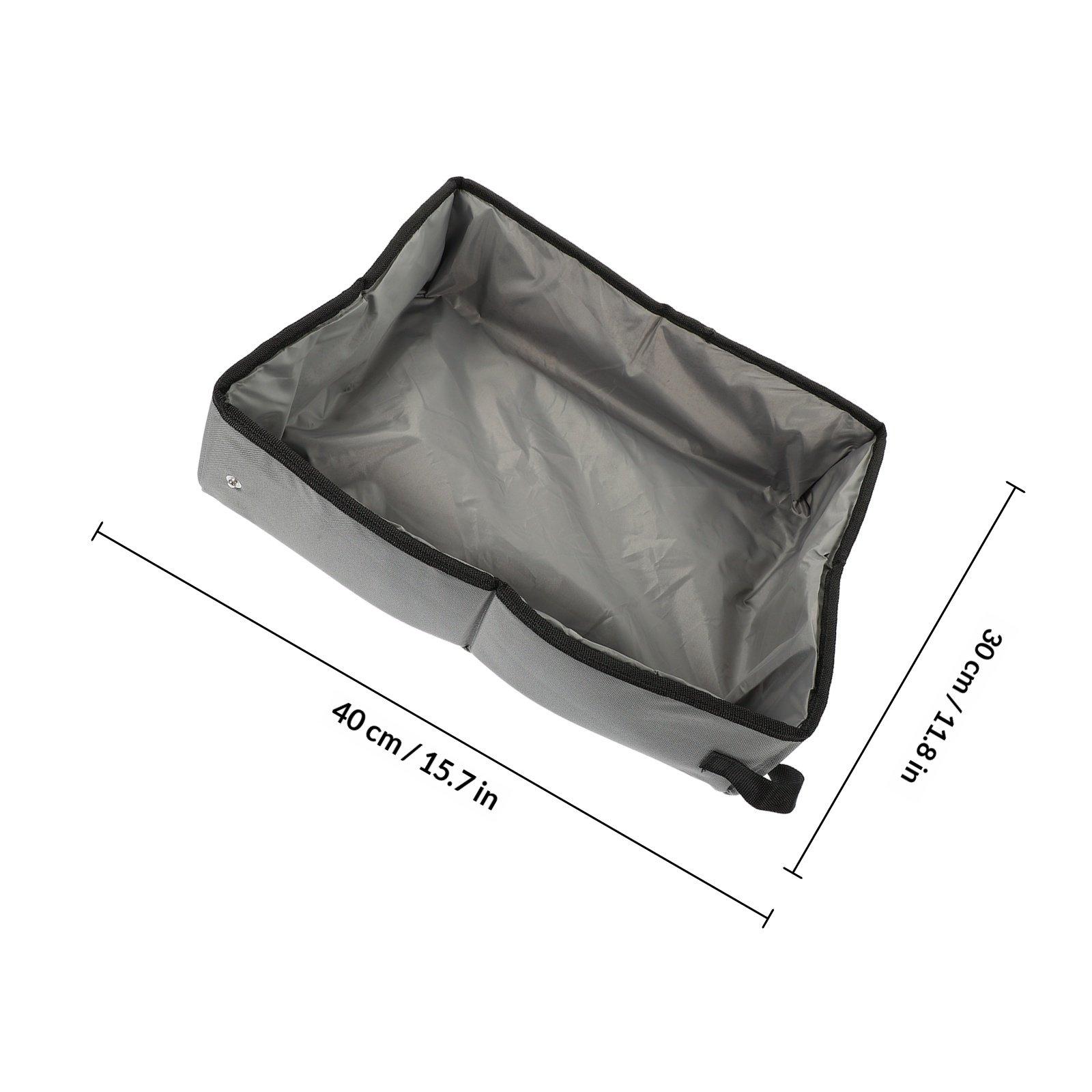 Foldable Waterproof Cat Litter Box Portable Travel Lightweight Cat Sand Container Foldable Space Saver Travel Litter Box