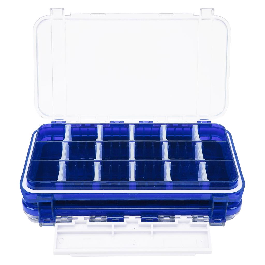 Taca na przynęty wędkarskie z przegródkami Stabilne pudełko do przechowywania akcesoriów wędkarskich PP do wody słonej i słodkiej