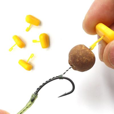 20 pz Boilie per la pesca alla carpa inserti hair rig esche da pesca ferma Hair Rig Bait Stop Pop Up Tappi Accessori per la pesca alla carpa
