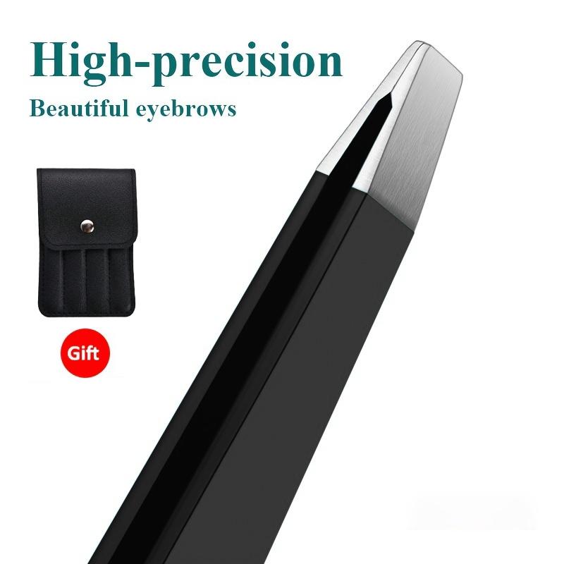 1/4pcs Stainless Steel Eyebrow Trimming Clip Professional Tweezer Set Very Precise Facial Hair Remover Pliers Beauty Makeup Tool