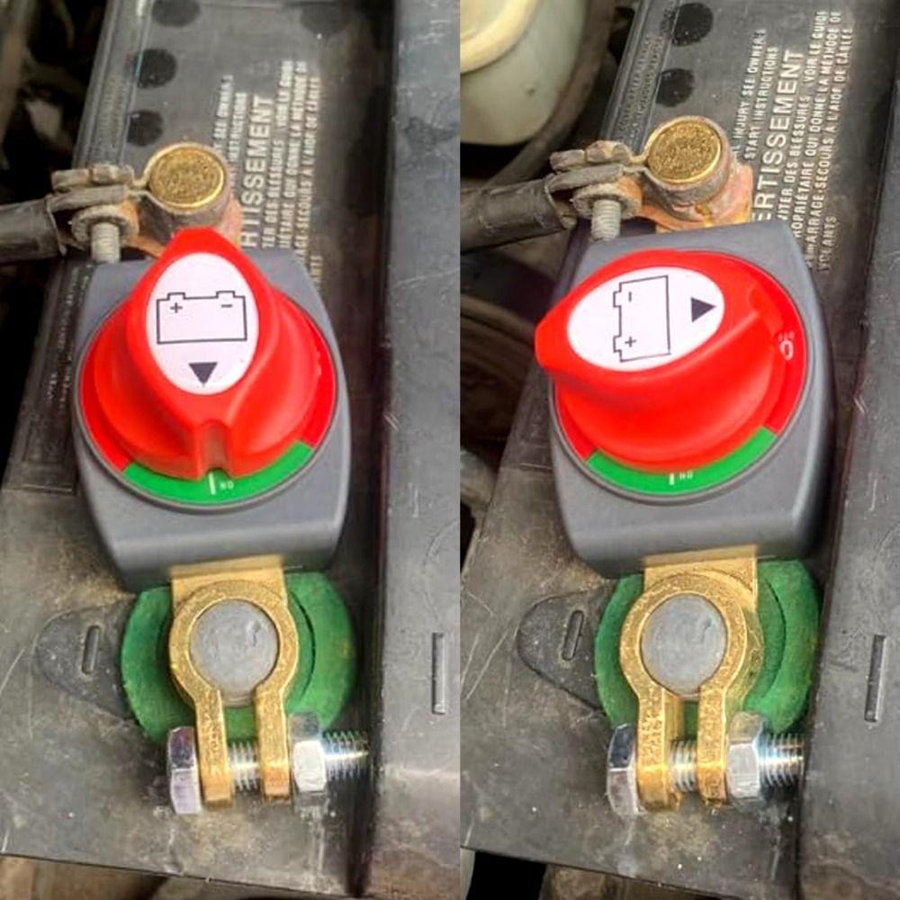 Waterproof Battery Disconnect Switch Heavy-Duty Power Cut Master Isolator  For Cars/Rvs/Boats
