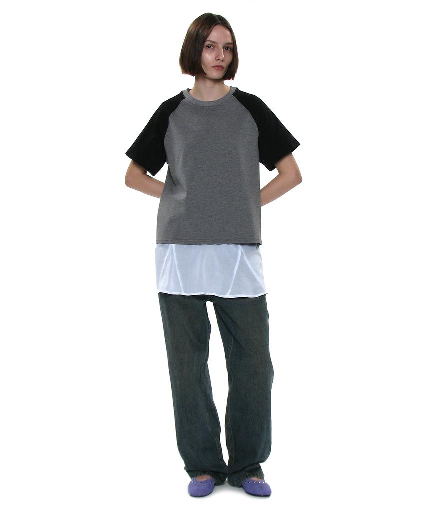 PARTIMENTO WOMEN Pwc Colorblock Oversized Everyday Tea_Charcoal