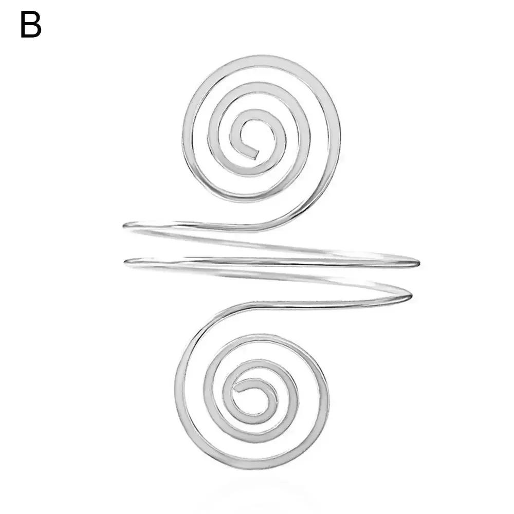 Bohemian Tassel Pendants Charm Upper Bracelet Arm Chain Metal Hollow Out Geometric Pattern Retro Arm Cuff Bangle Body Bracelets