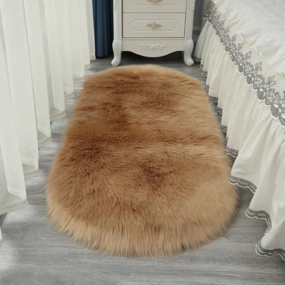 Floor Protection Sheepskin Carpet Imitation Wool Long Hair Carpet New Sofa Cushion  Home Decor