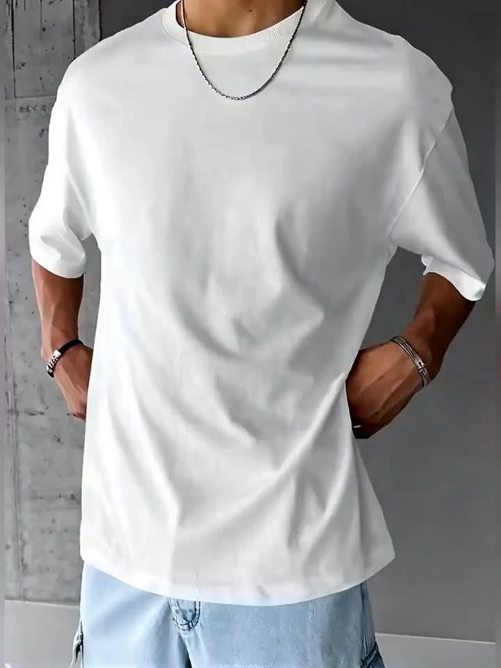 Mens Summer New Japanese Style Tokyo Racing Printed Loose Round Neck Tshirt