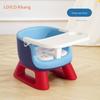 Sedia da pranzo per bambini Rikang, Sgabello cigolante per bambini piccoli con schienale, Sgabello basso da pranzo per bambini, Seduta per l'apprendimento a casa per neonati