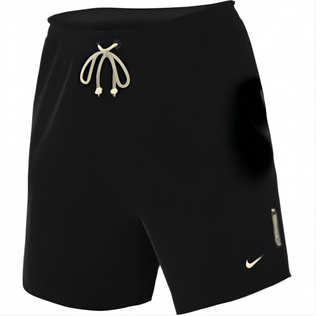 

Nike Df Si Flc 8In Короткие однотонные повседневные шорты мужские шорты черные FZ0217-010 M