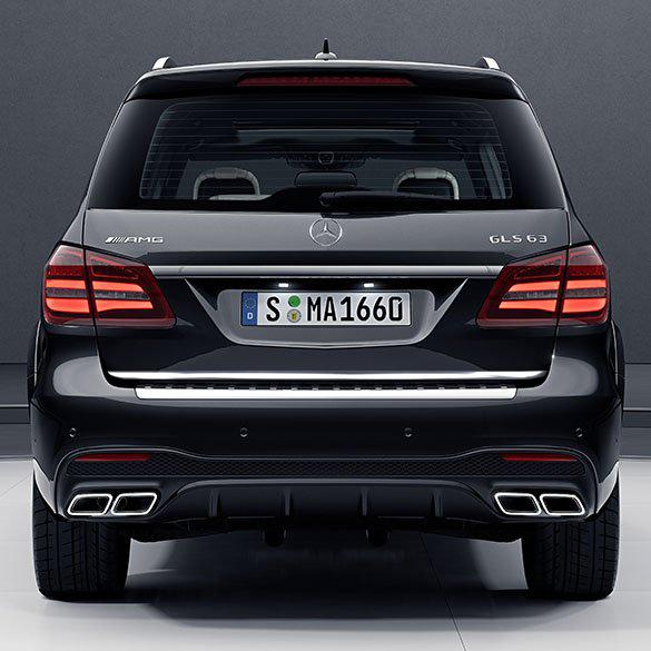 Mercedes GLS X166 2015-19 Chrome Trim Lid