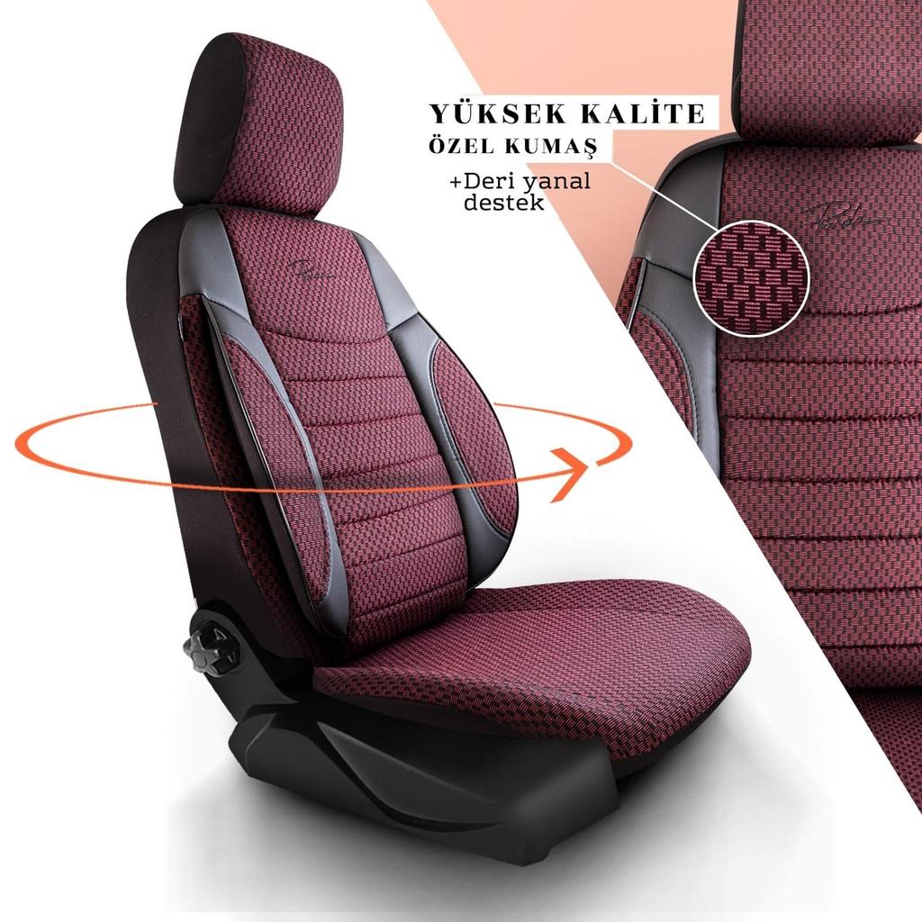 Elegant Series Woven Fabric Car Seat Covers