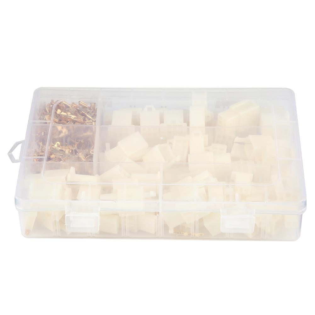 

380pcsset 2.8mm 2 3 4 6 Pin Auto Electrical Wire Terminal Connector for Car Motor