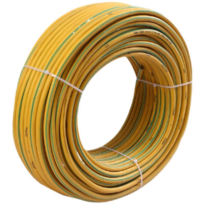 Yellow-Green Bicolor Multi-Strand Soft Ground Wire (4-35 Sq) Copper-Clad Aluminum Photovoltaic.
