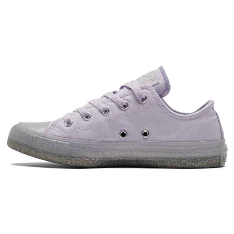 

New Converse Chuck Taylor All Star Low GS Vapor Violet Glitter A04348C 36