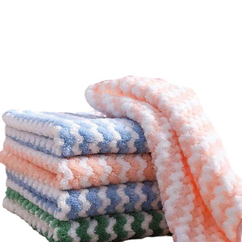 Nepřilnavá, nepouštějící vlákna, savá utěrka na nádobí - Silná, měkká, ideální pro kuchyňské úkoly a utírání stolů a misek