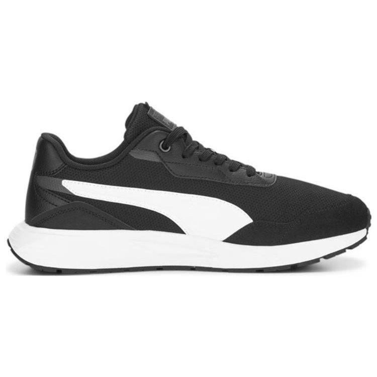 Puma Runtamed Fabric Two-Layer Cowhide Synthetic Leather Comfortable Durable Lightweight Breathable Low-Top Casual Shoes Unisex Casual Shoes 389236-01