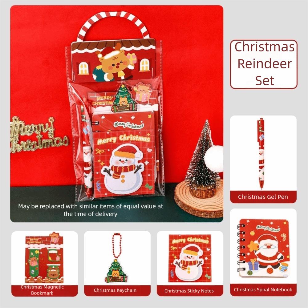 Christmas Theme Study Items Christmas Stationery Set Christmas Coil Notebook  Christmas Gifts