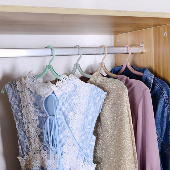 5 ks skládací věšák na oblečení, pevný, odolný, plastový, přenosný sušák, prostorově úsporný věšák na cesty, do koupelny, hotelu