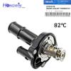 LF7015170 Thermostatgehäuse-Abdeckungs-Kit Motor Kühler Kühlmittel Wasserleitung Pumpenauslass passend für Mazda 3 5 Ford Focus LF70-15-170