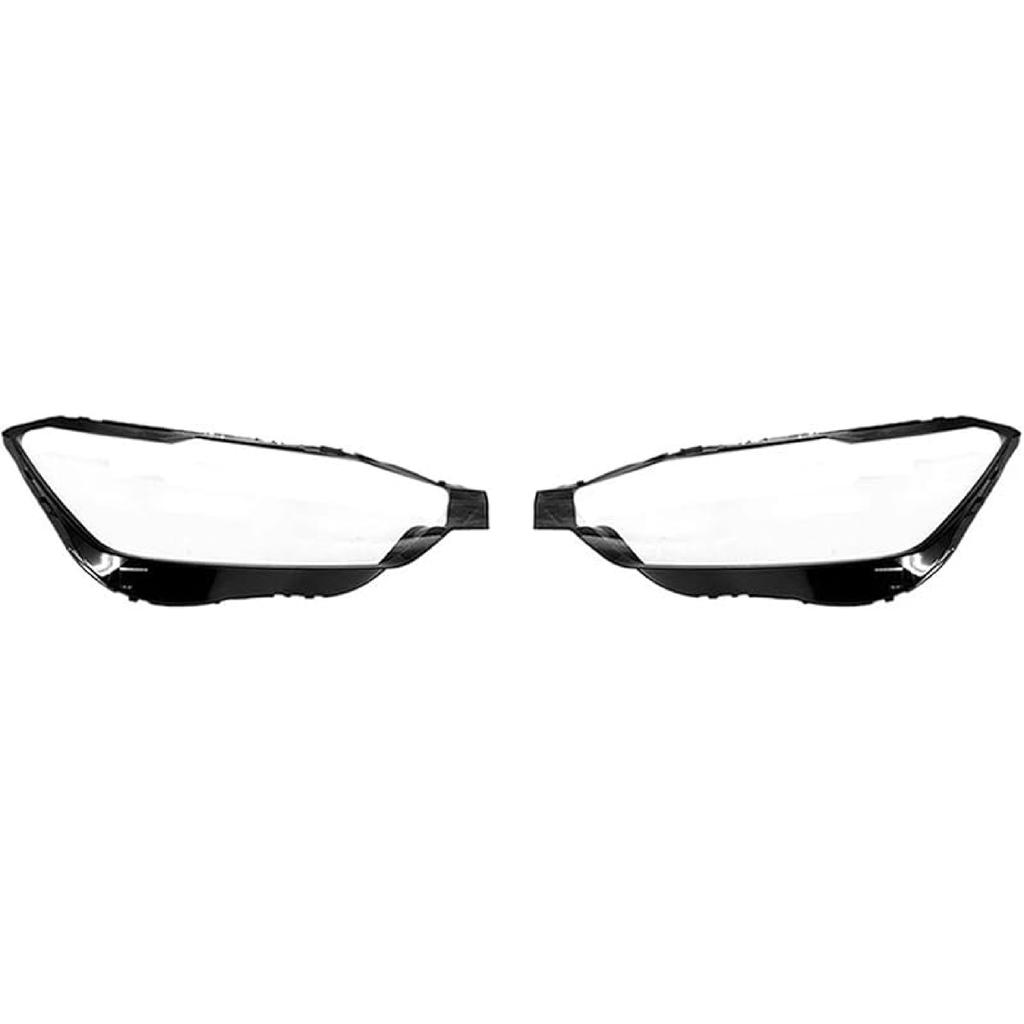 Transparent Lampshade Headlamp Cover Glass Lamp Shade Car Front Headlight Glasses Shell Cover Lens Compatible for Volvo XC60 2018~2024(Right)