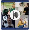 Golf Cart Phone Holder Alloy Magnetic Phone Mount for Gym Treadmill & Golf Cart Use One-Hand Operation Phone Stand for MagSafe