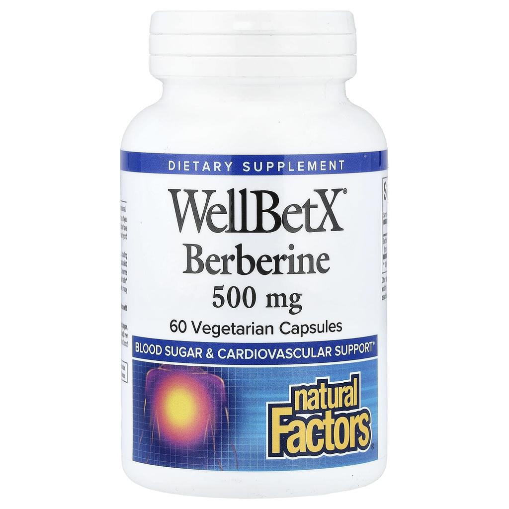 Wellbetx® Berberine, 500Mg, 60 Veggie Caps