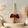 Halloween Pumpkin Bat Ghost Mini Straw Decor Food Grade Material for Home Halloween Party Table Decorations