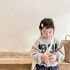 Kids Korean Style Solid Color Long Sleeve Crew Neck Sweatshirt Base Layer Top