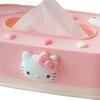 Cute Lift Tissue Box Rectangular Plastic Free Adjustable Lift Lifting Tissue Box for Bedroom Living Room
