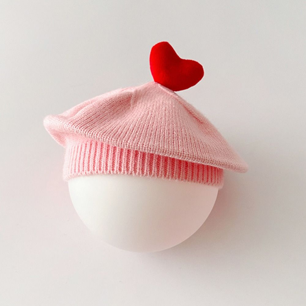 Fashion Baby Beret Hat Cute Artist Painter Cap Kids Knitted Hats  Newborn Toddler