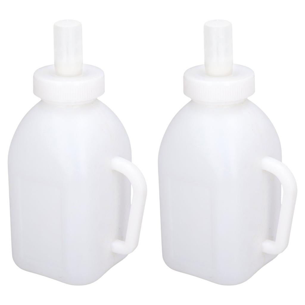 Calf Feeding Bottle 1L Capacity Thick Durable Easy Cleaning Calf Milk Feeder with Detachable Pacifier