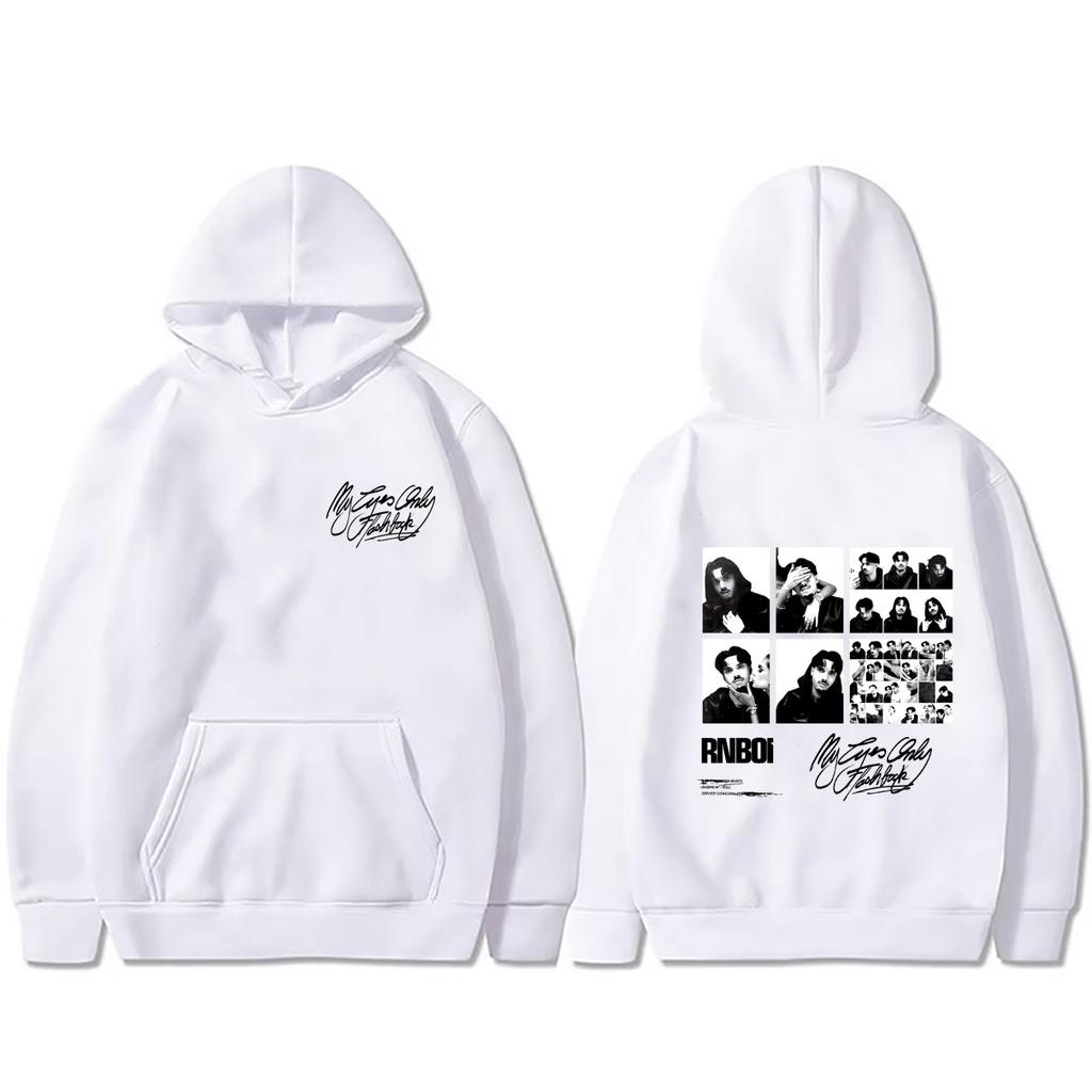Rapper RnBoi My Eyes Only Flashback Album Hoodie Men Women Hip Hop Fashion Music Pullover Hoodies Tracksuit