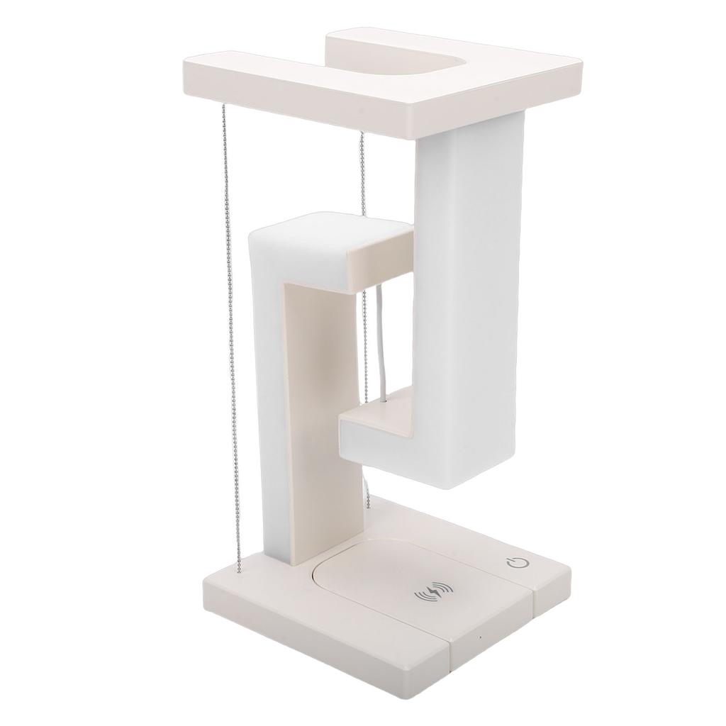Floating Desk Lamp with Wireless   USB 3 Modes Levitating Table Night Light for   Bedroom Decor