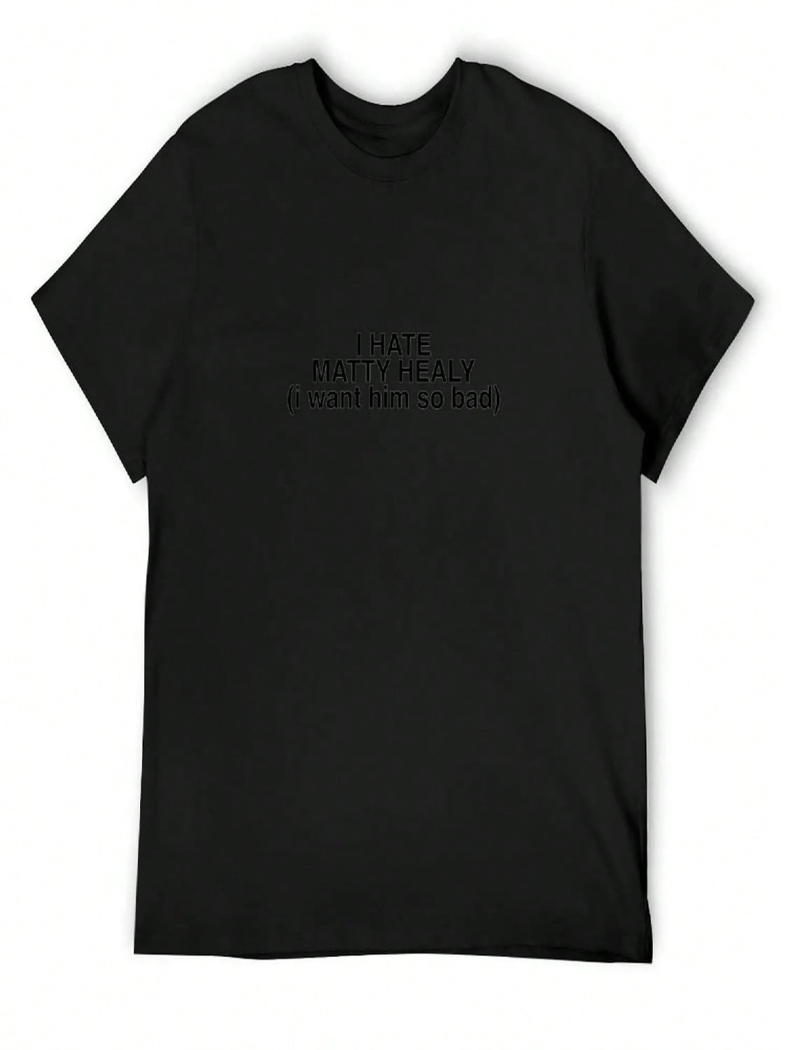 I HATE MATTY HEALY T-Shirt Essential T Shirt Cute Tops Summer Clothes unisex Graphic T Shirts S разноцветный