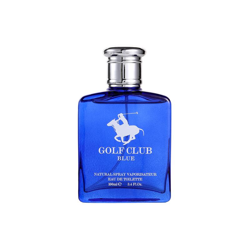 

Мужской одеколон с морскими нотами 100 мл - Стойкий парфюм-поло для гольфа для трансграничной торговли синий