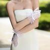 Lace Gloves Wedding Dancing Gloves Proms Party Supply Full Finger Stretchy Gloves for Concert Operas