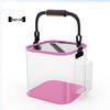 Foldable EVA Multipurpose Fish Tank & Breeding Bucket - Transparent Outdoor Fishing Gear