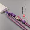 Mobile Phone Lanyard Adjustable Long Crossbody Lanyard Neck Cell Loss Band Phone Rope Anti Shou T0Z1