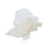 Fairy White Pink Mesh Flower Hair Clip for Kid Princess Side Bangs Stray Hair Pin for Toddler Girl Birthday Performance Headwear