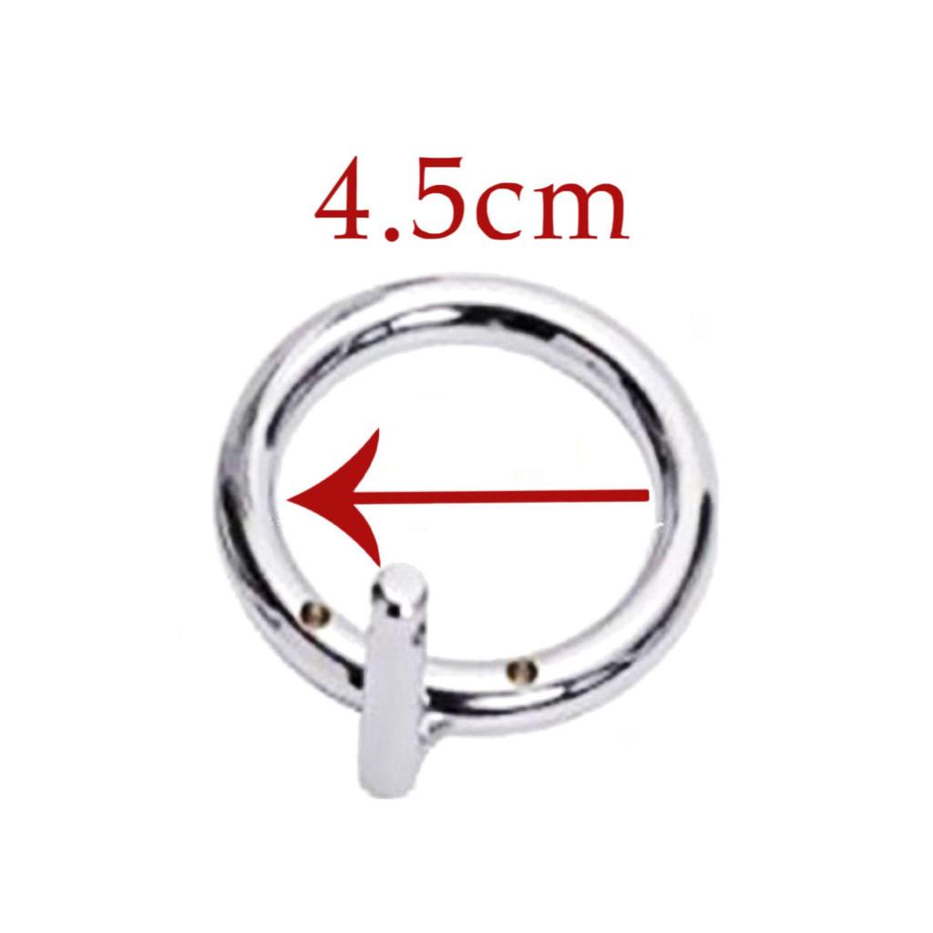 Metall-Keuschheitsgerät für Erwachsene: Erotisches Männerspielzeug mit hohlem Verschluss