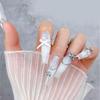 Ribbon Bowknot Nail Art Charms Bow Nail Art Decoration Silver Bowknot Nail Charm