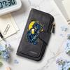 Grim Reaper Pattern Long Wallet Fashion Casual Card Holder Portable Daily Purse 