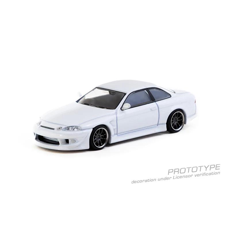 In Stock TW 1:64 Toyota VERTEX Soarer JZZ30 White Diecast Car Model Collection Toys Tarmac Works