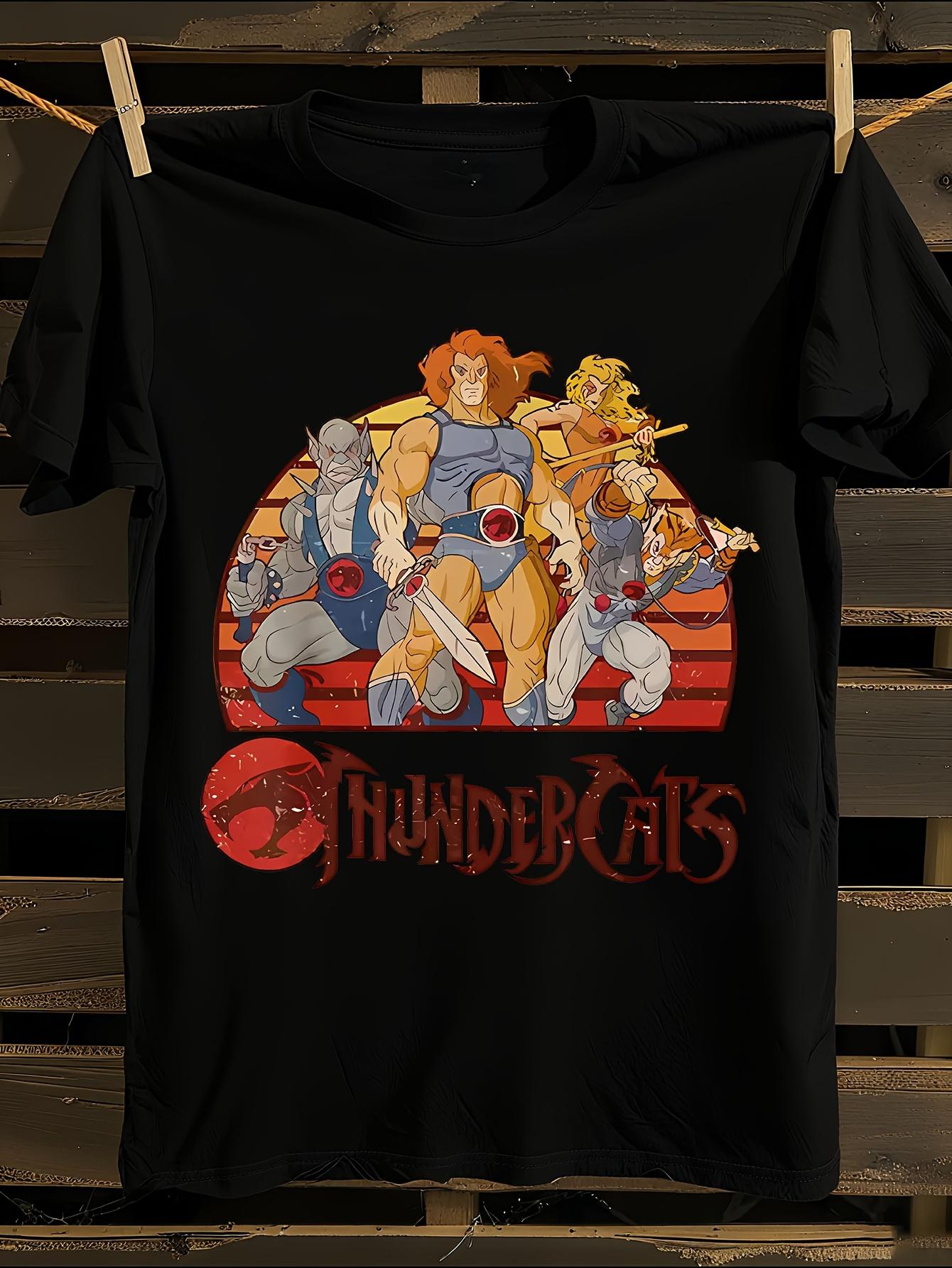 Retro ThunderCats Graphic Tshirt XXXL