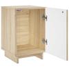 Nightstand Sonoma Oak 33.5 x 34.5 x 50 cm Engineered Wood