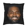 Funny Kanye West Meme Pillow Case Xcm Home Decorative Cute Rapper Music Producer Cushion Decoration Salon Square Pillowcase