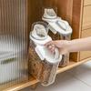 Airtight Pet Food Storage Bucket for Cats & Dogs - Moisture-Proof, Freeze-Dried and Snack Storage Container.