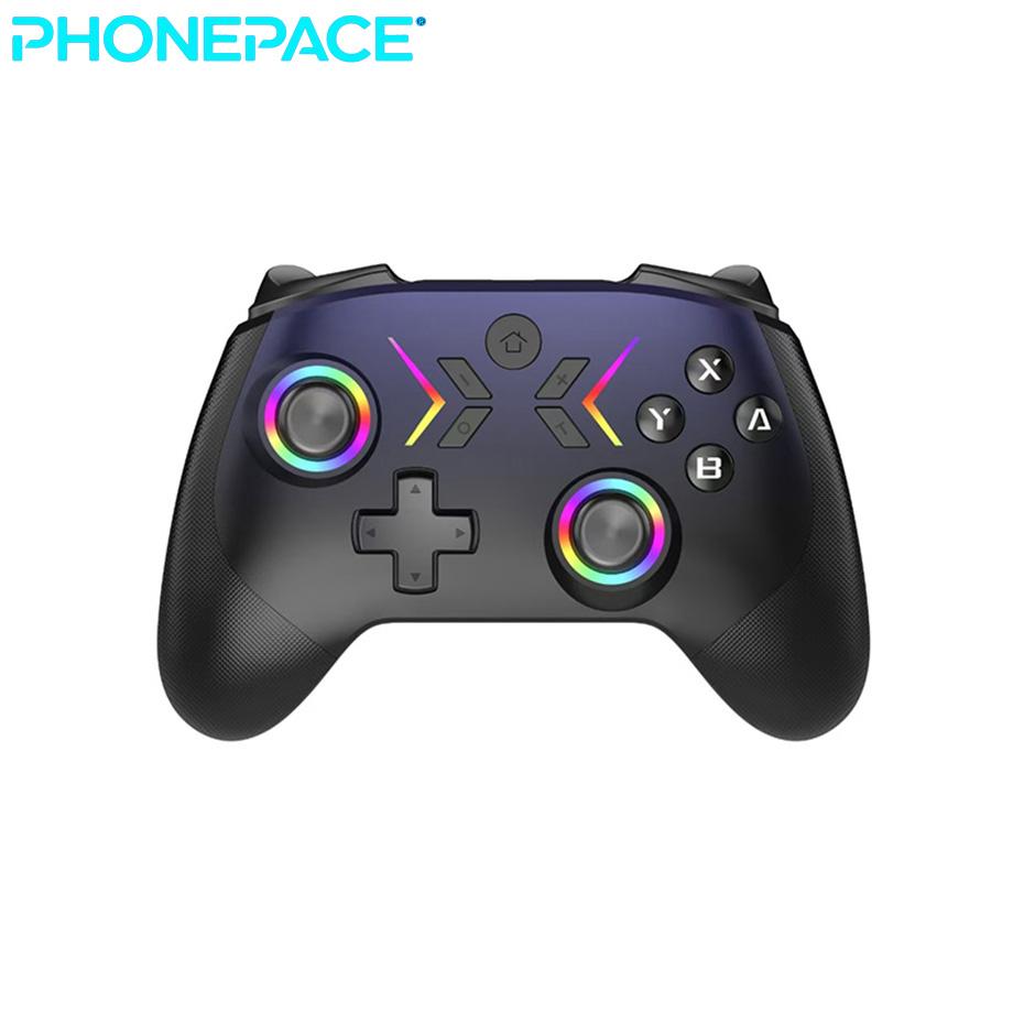 Беспроводной Bluetooth геймпад для Switch - 6-осевой гироскоп, функция пробуждения, RGB-подсветка и макропрограммирование NS2