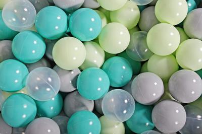 Soft Plastic Balls for the Ball Pit, Set 50pcs, 7cm