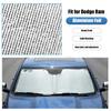 Car Front Windshield Sunshade Window Shade Foldable Sun Visor Cover Fit For Dodge RAM 2010-2015 Car Interior Accessories