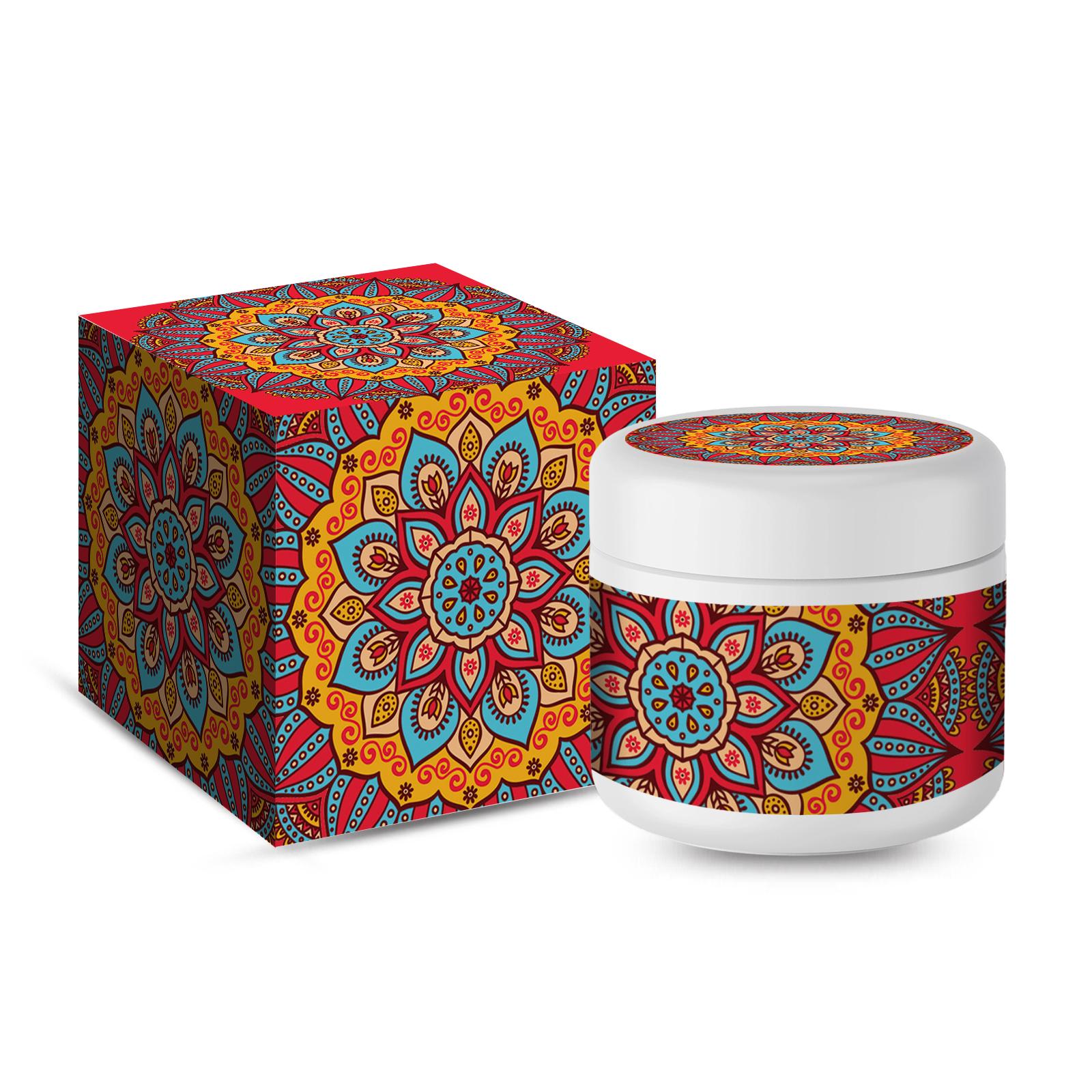 AMZ Rose Scented Candle Soy Wax Dried Flower Scented Candle with Plant Essential Oils Souvenir Birthday Gift Multi-purpose Fragrance